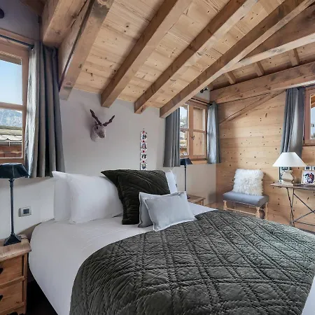 Шале Confortable Avec Sauna A Le Praz, Proche Remontees Куршевель